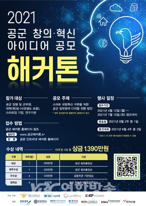 2021 공군 창의․혁신 아이디어 공모 해커톤 개최