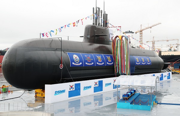 SLBM 잠수함 발사시험 세계 7번째 성공…목표지점 명중