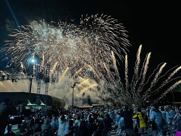 '2023 보성 불꽃축제' 화려한 불꽃쇼